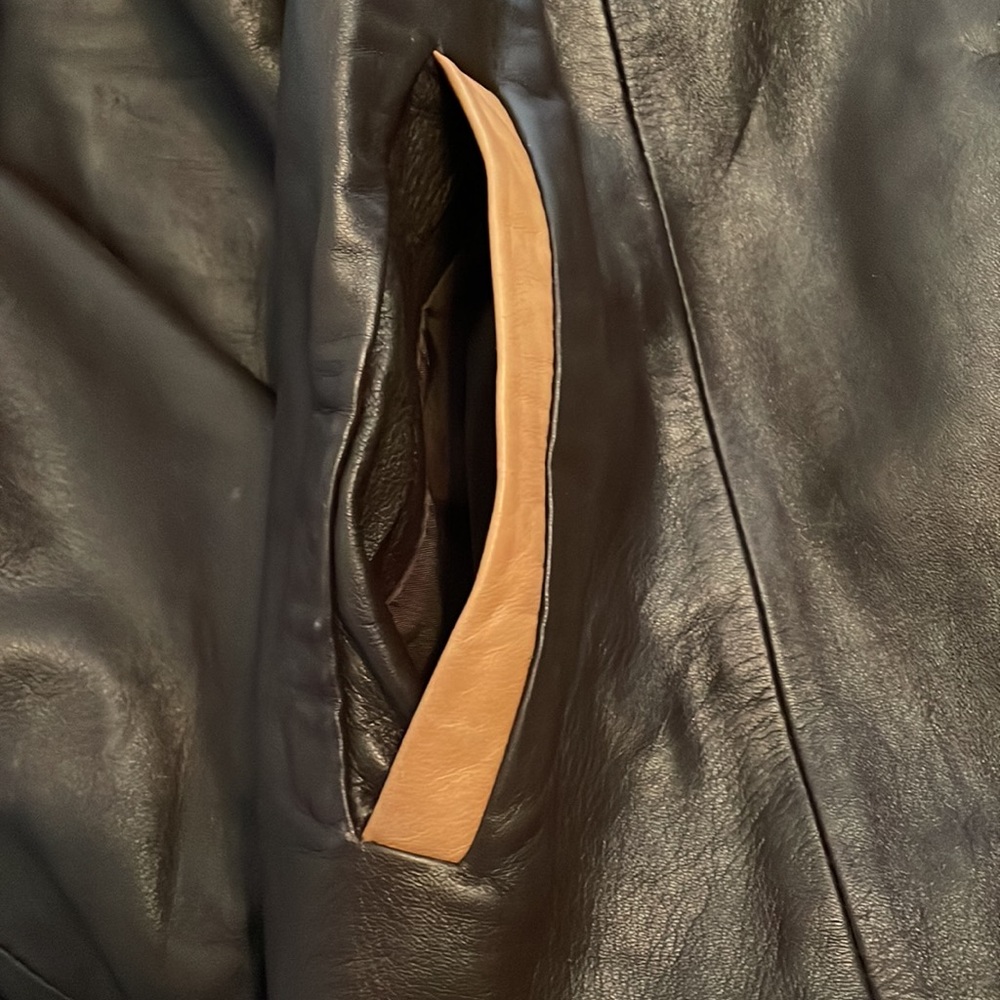 Italian Leather Jacket - Picture 5 of 5